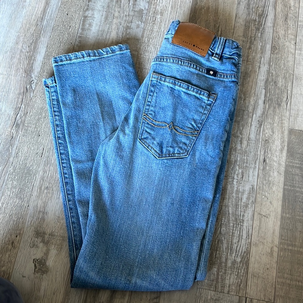 Lucky Brand Straight Leg High Waist Jeans 🍀